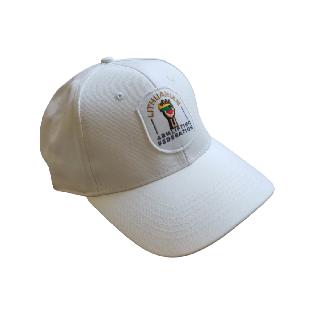 Lithuanian armlifting federation's official cap
